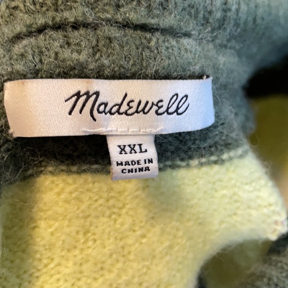 Madewell Striped Fulton Pullover Sweater - Picture 5 of 11